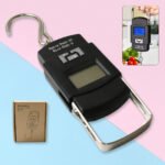 Digital Hanging Weighing Scale 50Kg Capacity | Portable Electronic Luggage Weight Machine with LCD Backlight Display | Tare Function | Data Lock | Kg/Lb/Oz Units | Travel & Household Use - Image 2