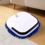 Smart Floor Cleaning Robot Mop | USB Rechargeable Automatic Floor Cleaner | Dry & Wet Mopping Robot with Washable Microfiber Pads | Low Noise Cleaning Machine for Home & Office - Image 4