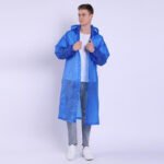 Portable EVA Raincoat for Men, Women & Kids | Reusable Waterproof Rain Poncho | Lightweight Foldable Travel Rainwear | Unisex Emergency Raincoat for Travel, Hiking, School & Outdoor Activities - Image 2