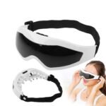 Electric Eye Massager with Heat Compression, Air Pressure & Vibration | Rechargeable Foldable Eye Care Device for Eye Strain Relief, Dark Circles, Headache Relief & Better Sleep - Image 2