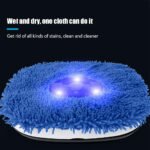 Smart Floor Cleaning Robot Mop | USB Rechargeable Automatic Floor Cleaner | Dry & Wet Mopping Robot with Washable Microfiber Pads | Low Noise Cleaning Machine for Home & Office - Image 2