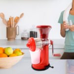 Manual Fruit & Vegetable Juicer with Strong Suction Base | Portable Hand Press Juicer for Orange, Pomegranate, Sweet Lime, Grapes & Vegetables | Easy Clean Kitchen Juicer - Image 4
