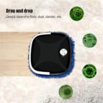 Smart Floor Cleaning Robot Mop | USB Rechargeable Automatic Floor Cleaner | Dry & Wet Mopping Robot with Washable Microfiber Pads | Low Noise Cleaning Machine for Home & Office - Image 5