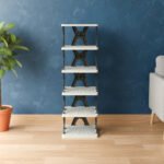 6 Layer Shoe Rack Stand for Home | Multi-Tier Footwear Organizer | Space Saving Shoe Storage Shelf for Shoes, Slippers & Sandals | Rectangle Shoe Stand for Entryway, Bedroom & Wardrobe - Image 3