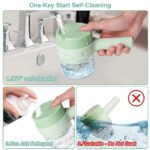 Indo Glow 4-in-1 Electric Vegetable Cutter | USB Rechargeable Handheld Food Chopper & Slicer | Electric Garlic Chopper, Fruit Cutter, Vegetable Dicer with One-Touch Cleaning - Image 5