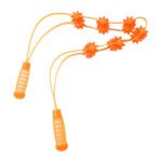 Back Massage Roller Rope | Manual Full Body Massage Roller with 6-Row Rollers | Muscle Relaxation & Pain Relief Tool for Back, Neck, Shoulders, Waist & Legs | Portable Self Massage Equipment