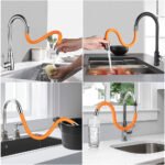 360? Flexible Water Tap Extender for Kitchen & Bathroom Sink | Universal Silicone Faucet Extension with Splash-Proof Aerator | Bendable Water Saving Tap Attachment | Easy Install Faucet Nozzle Adapter - Image 5