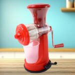 Manual Fruit & Vegetable Juicer with Strong Suction Base | Portable Hand Press Juicer for Orange, Pomegranate, Sweet Lime, Grapes & Vegetables | Easy Clean Kitchen Juicer - Image 5