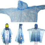 Kids Disposable Raincoat with Hood & Portable Storage Case | Waterproof Emergency Rain Poncho for Boys & Girls | Lightweight Travel Rainwear with Clip-On Carry Case | Compact Monsoon Rain Protection - Image 3