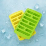 Plastic Ice Cube Tray Set 4 Pieces | BPA Free Flexible Ice Moulds with Heart & Stick Shapes | Reusable Food Grade Ice Cube Maker for Freezer, Chocolate, Jelly & Baby Food - Image 3