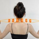 Back Massage Roller Rope | Manual Full Body Massage Roller with 6-Row Rollers | Muscle Relaxation & Pain Relief Tool for Back, Neck, Shoulders, Waist & Legs | Portable Self Massage Equipment - Image 2