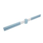Adjustable Posture Stretching Stick | Retractable Yoga Alignment Bar for Back Straightening & Shoulder Opening | Stainless Steel Posture Corrector for Adults & Kids | Foam Grip Exercise Stick