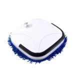 Smart Floor Cleaning Robot Mop | USB Rechargeable Automatic Floor Cleaner | Dry & Wet Mopping Robot with Washable Microfiber Pads | Low Noise Cleaning Machine for Home & Office