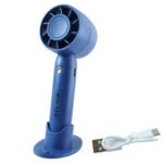 Rechargeable Mini Handheld Fan with Stand | Portable USB Charging Personal Cooling Fan | Dual Use Handheld & Desk Fan | Lightweight Travel Fan for Home, Office & Outdoor Use