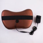 Professional Massage Pillow with Heat | Shiatsu Neck & Back Massager with 4 Rotating Rollers | Deep Tissue Electric Massage Cushion for Neck, Shoulder, Back, Waist & Legs | Home & Car Use | Black - Image 6