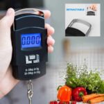 Digital Hanging Weighing Scale 50Kg Capacity | Portable Electronic Luggage Weight Machine with LCD Backlight Display | Tare Function | Data Lock | Kg/Lb/Oz Units | Travel & Household Use - Image 5