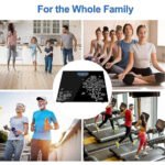Digital Bathroom Scale | Electronic Body Weight Weighing Machine with LCD Display | Tempered Glass Personal Health Scale | High Precision Weight Monitor for Home Use | 180 kg Capacity | Black - Image 6