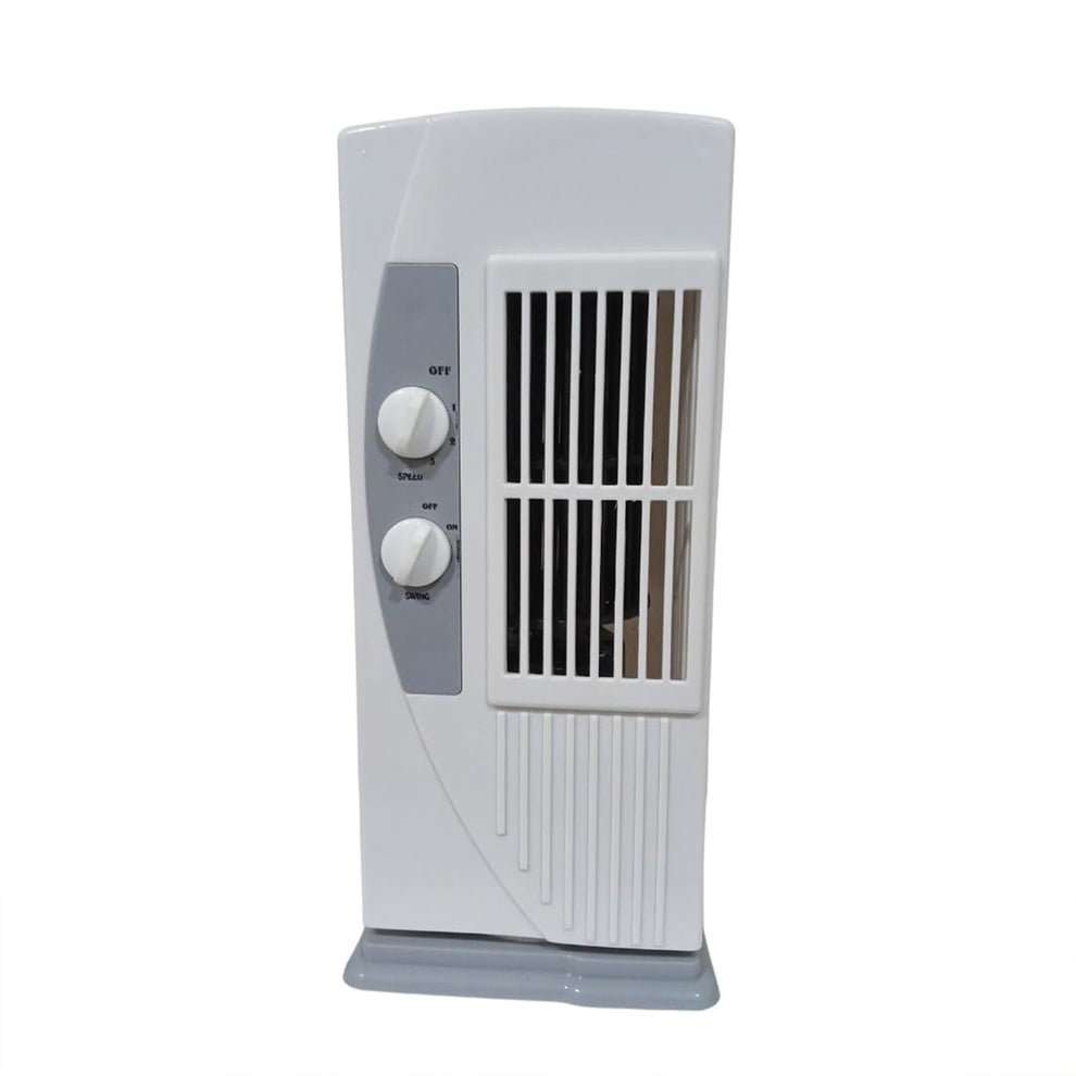 07_80205be7-2276-488f-b6b4-102bfbea3fe1.jpg Orbit Micro Oscillating Tower Fan | 45W Portable Table Fan with Oscillation | Adjustable Speed Control | Quiet Cooling Fan for Home, Office, Bedroom & Dorm Room | Compact Tower Design - Image 1
