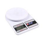 Digital Kitchen Weighing Scale 10Kg Capacity | High Precision Electronic Food Scale with Stainless Steel Tray | Tare Function | LCD Display | Kitchen Weight Machine for Cooking, Baking & Meal Prep