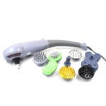 8-in-1 Electric Full Body Massager | Handheld Deep Tissue Massager with 8 Interchangeable Heads | Adjustable Speed Vibration Massage Machine for Neck, Back, Shoulders, Legs & Feet