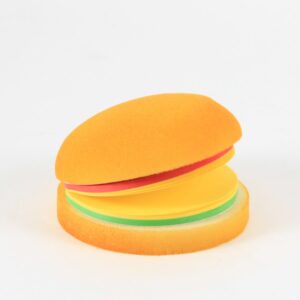 Burger Shaped Note Sticky Notes Memo Notes, Unique Mini Notes (Multicolor)