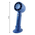 Rechargeable Mini Handheld Fan with Stand | Portable USB Charging Personal Cooling Fan | Dual Use Handheld & Desk Fan | Lightweight Travel Fan for Home, Office & Outdoor Use - Image 6