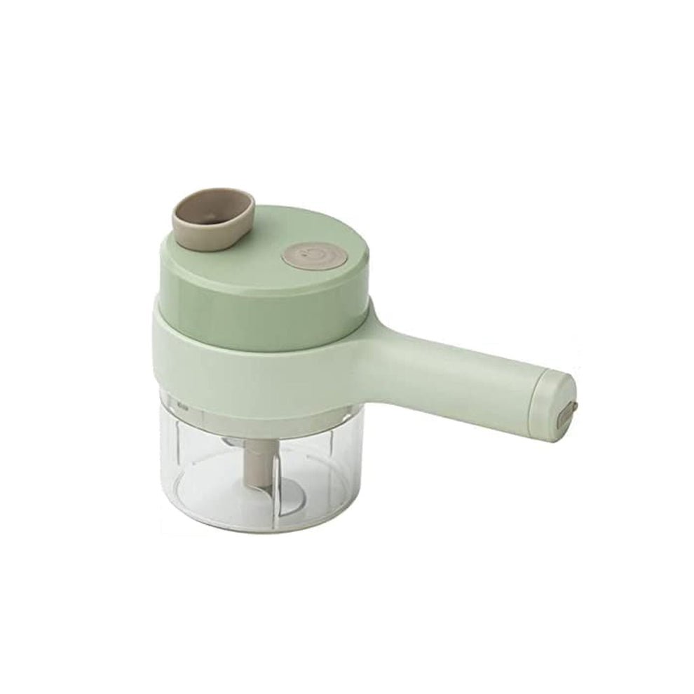10_909306b2-b527-44a2-8a14-24ca36756ce0.jpg Indo Glow 4-in-1 Electric Vegetable Cutter | USB Rechargeable Handheld Food Chopper & Slicer | Electric Garlic Chopper, Fruit Cutter, Vegetable Dicer with One-Touch Cleaning - Image 1
