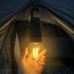 Solar Rechargeable Camping Lantern with USB-C Fast Charging | Portable LED Camping Light with Carabiner Hook | Weather-Resistant Emergency Lantern for Hiking, Trekking, Outdoor Camping & Power Outages - Image 2