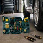 Home Tool Kit Set with Carry Case | Multi-Purpose Hand Tools for Home Repair, DIY Projects & Maintenance | Hammer, Wrench, Pliers, Screwdrivers, Measuring Tape & LED Torch - Image 2