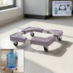 Adjustable Washing Machine Stand with Wheels | Heavy Duty Appliance Trolley Base | Movable Refrigerator Stand with 360? Caster Wheels & Non-Slip Pads | Universal Appliance Roller Stand - Image 4