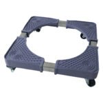 Adjustable Washing Machine Stand with Wheels | Heavy Duty Appliance Trolley Base | Movable Refrigerator Stand with 360? Caster Wheels & Non-Slip Pads | Universal Appliance Roller Stand