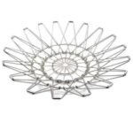 Foldable Stainless Steel Fruit Basket | 8-in-1 Multipurpose Wire Basket for Fruits & Vegetables | Expandable Kitchen Organizer, Rinse Bowl & Hot Pot Stand | Space Saving Storage Basket - Image 4