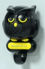Owl Wall Key Holder | Self-Adhesive Cartoon Hook Organizer - Image 3