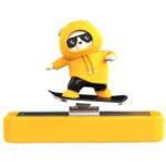 Skateboard Bear Car Dashboard Ornament | Blue