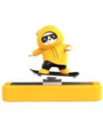 Skateboard Bear Car Dashboard Ornament | Blue