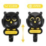 Owl Wall Key Holder | Self-Adhesive Cartoon Hook Organizer