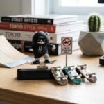 Skateboarding Panda Dashboard Figurine | PVC - Image 6