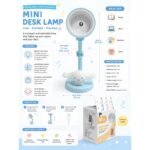 Mini Portable LED Desk Lamp | Adjustable | USB Powered | Blue - Image 2