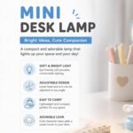 Mini Portable LED Desk Lamp | Adjustable | USB Powered | Blue - Image 4