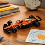 F1 Racing Car Die-Cast Toy | Pull Back | Orange - Image 2