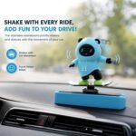 Skateboarding Panda Dashboard Decoration | Ice Blue - Image 7