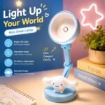 Mini Portable LED Desk Lamp | Adjustable | USB Powered | Blue - Image 5