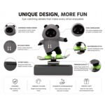 Skateboarding Panda Dashboard Figurine | PVC - Image 4