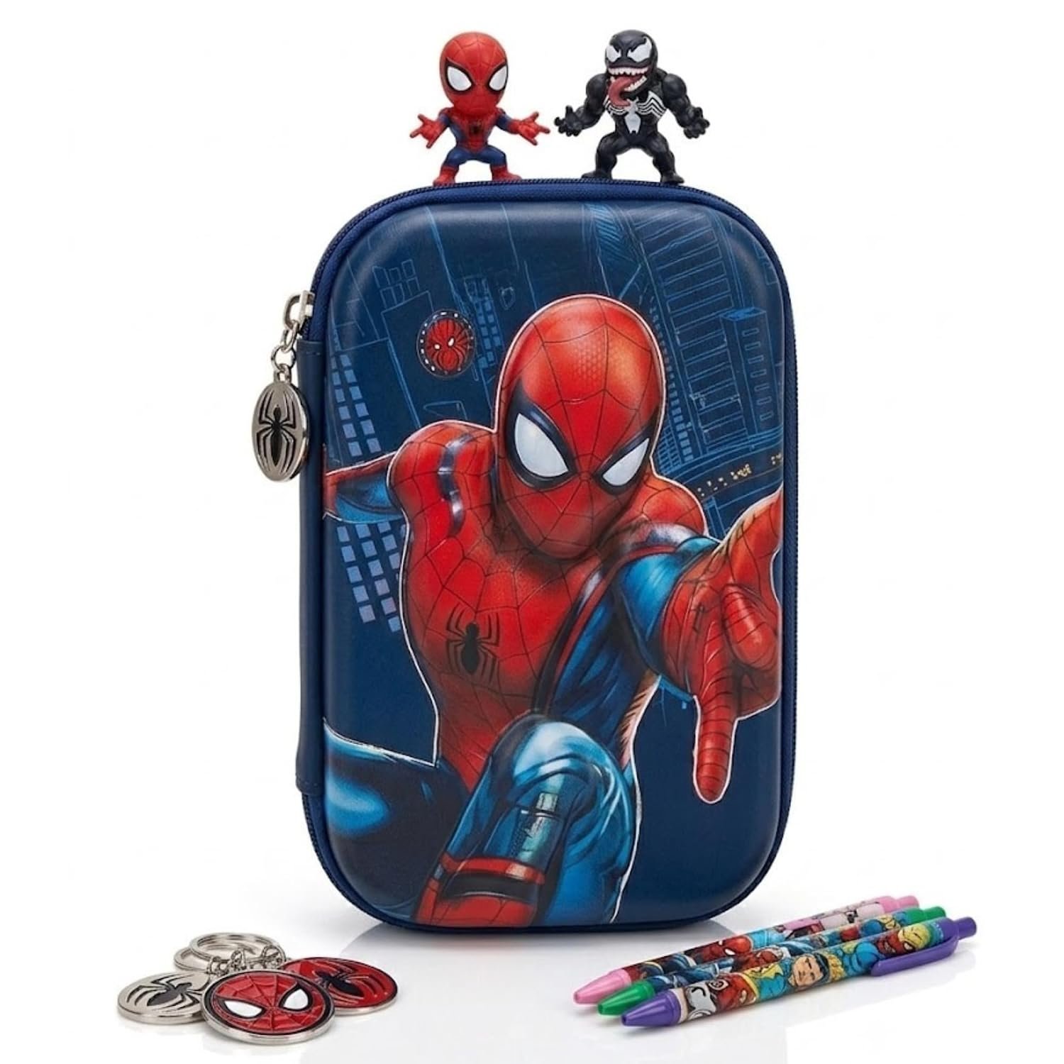 71w6ir0BL._SL1500_.jpg Superhero EVA Pencil Case | 3D Hard Shell - Image 1