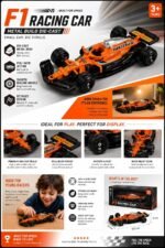 Formula Racing Car Toy Model | Sports Car Collectible - Image 6