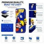 Naruto Pencil Box for Kids | PU Material | Blue - Image 4