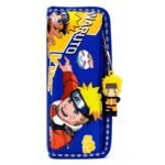 Naruto Pencil Box for Kids | PU Material | Blue