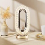 Crystal Table Lamp USB Rechargeable | 3 Color Dimmable Touch Control LED Night Lamp | Cordless Acrylic Diamond Lamp for Bedroom, Living Room, Dining Table & Home Decor | Warm, Natural & Cool Light - Image 2