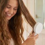 Self-Cleaning Hair Brush with Scalp Massager | One-Touch Hair Removal Detangling Brush | Air Cushion Paddle Brush for Wet & Dry Hair | Anti-Frizz Hair Care Brush for Women, Men & Kids - Image 3