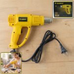 Heat Gun 2000W Hot Air Blower with Adjustable Temperature & Airflow | Fast Heating Electric Heat Gun for Paint Removal, Shrink Wrapping, DIY Crafts, Cable Heating & Industrial Applications - Image 2